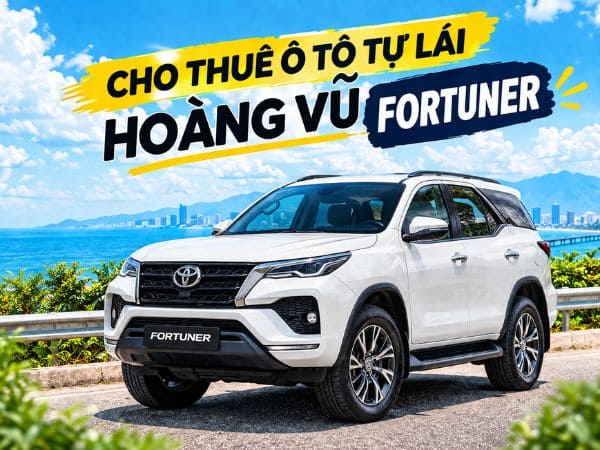Toyota Fortuner 7 Chỗ Gầm Cao - Thuê xe tự lái Tam Kỳ